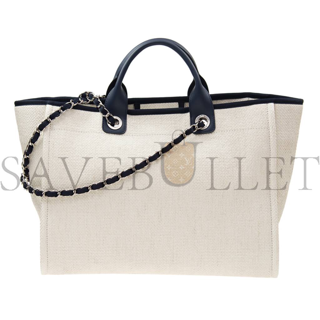 Ch*el deauville large tote gold hardware   a66941 (30*50*22cm)