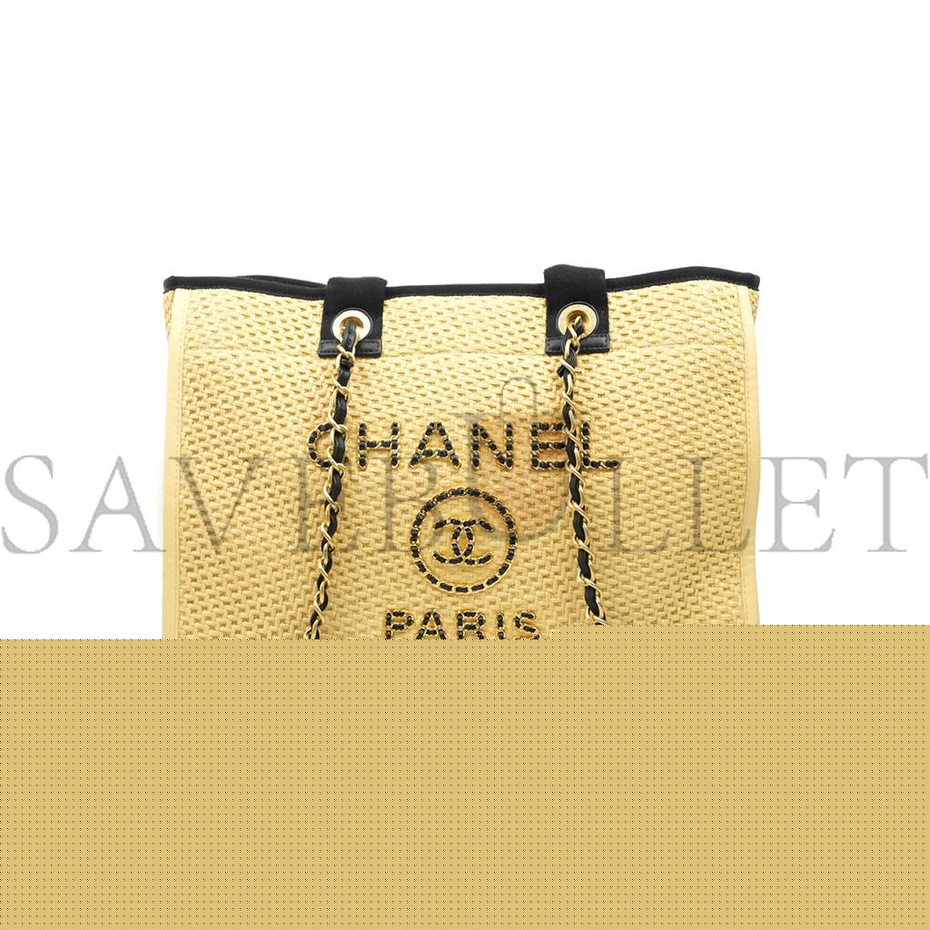 Ch*el deauville large tote gold hardware a66941 (50*30*22cm)