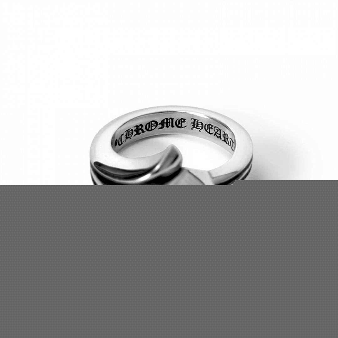 CHROME HEARTS 720 HALF CROSS TAIL RING