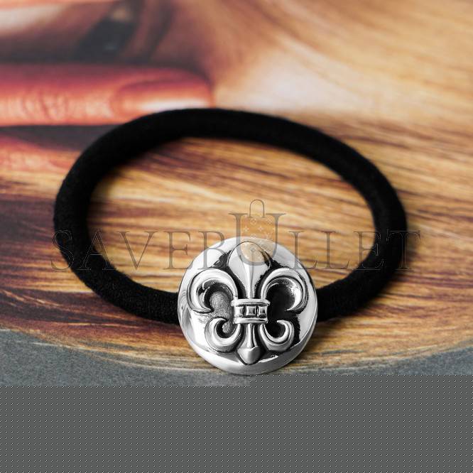 CHROME HEARTS BS FLEUR HAIR TIE