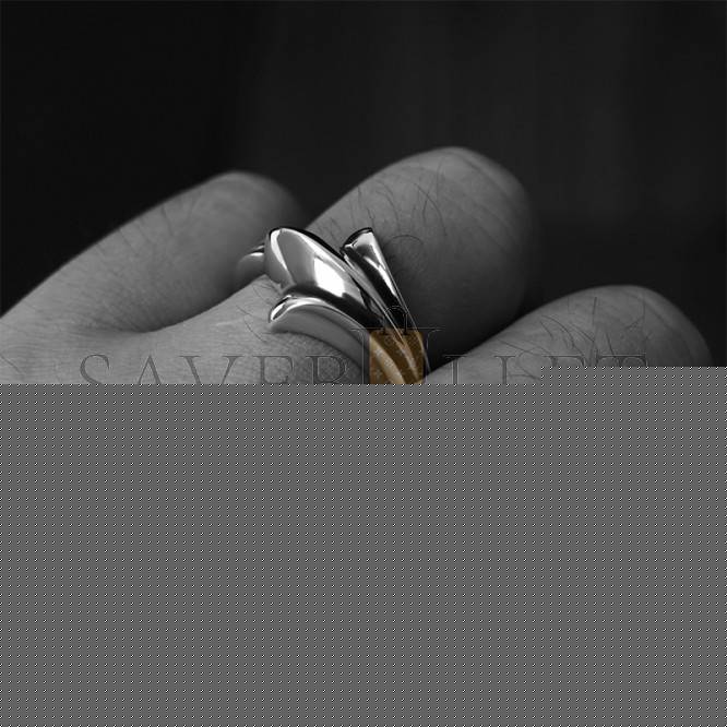 CHROME HEARTS 720 HALF CROSS TAIL RING