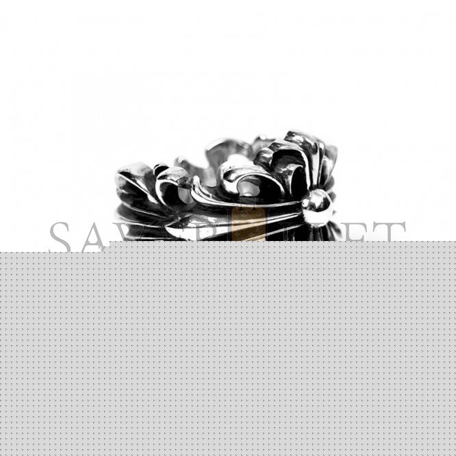 CHROME HEARTS DOUBLE FLORAL RING