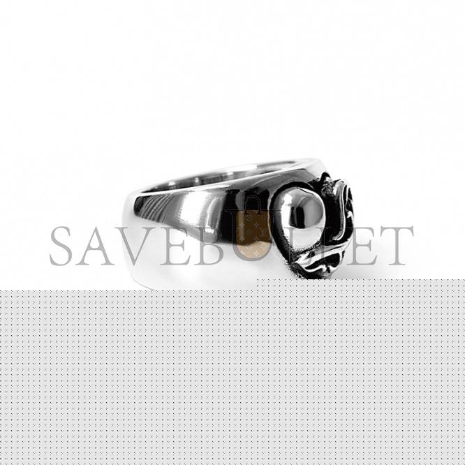 CHROME HEARTS HEART BAND RING