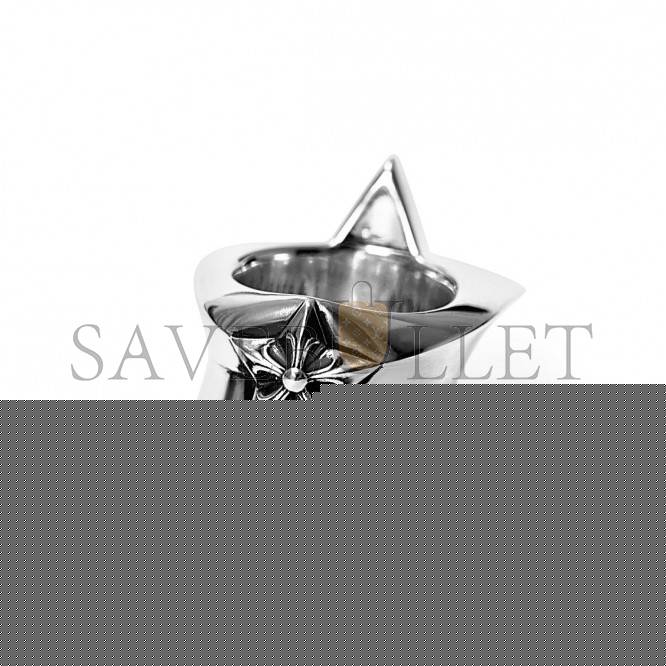 CHROME HEARTS LARGE STAR RING