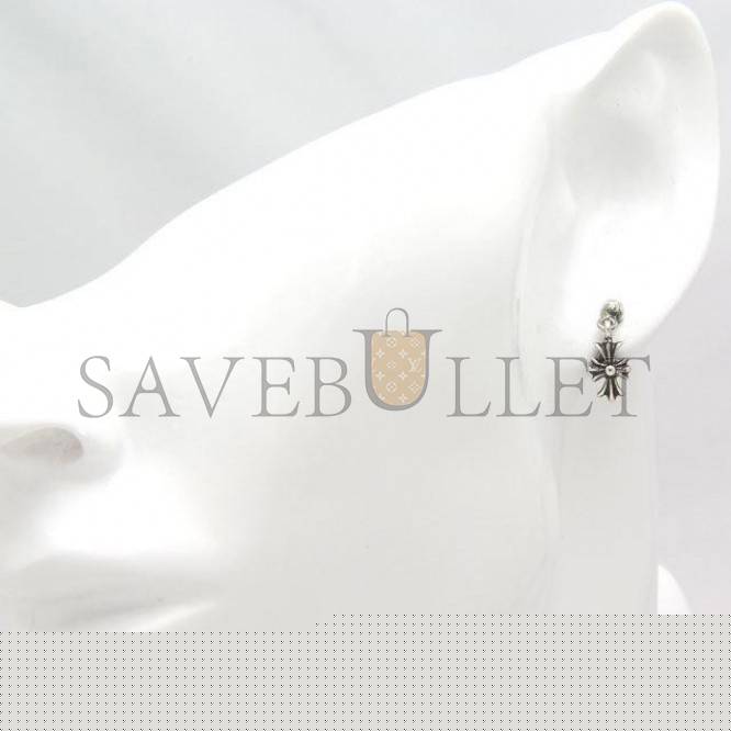 CHROME HEARTS TINY E CH PLUS DROP EARRINGS