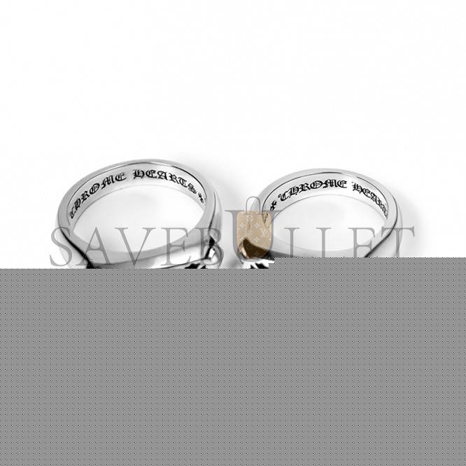 CHROME HEARTS TRIPLE CH PLUS FLAT RING