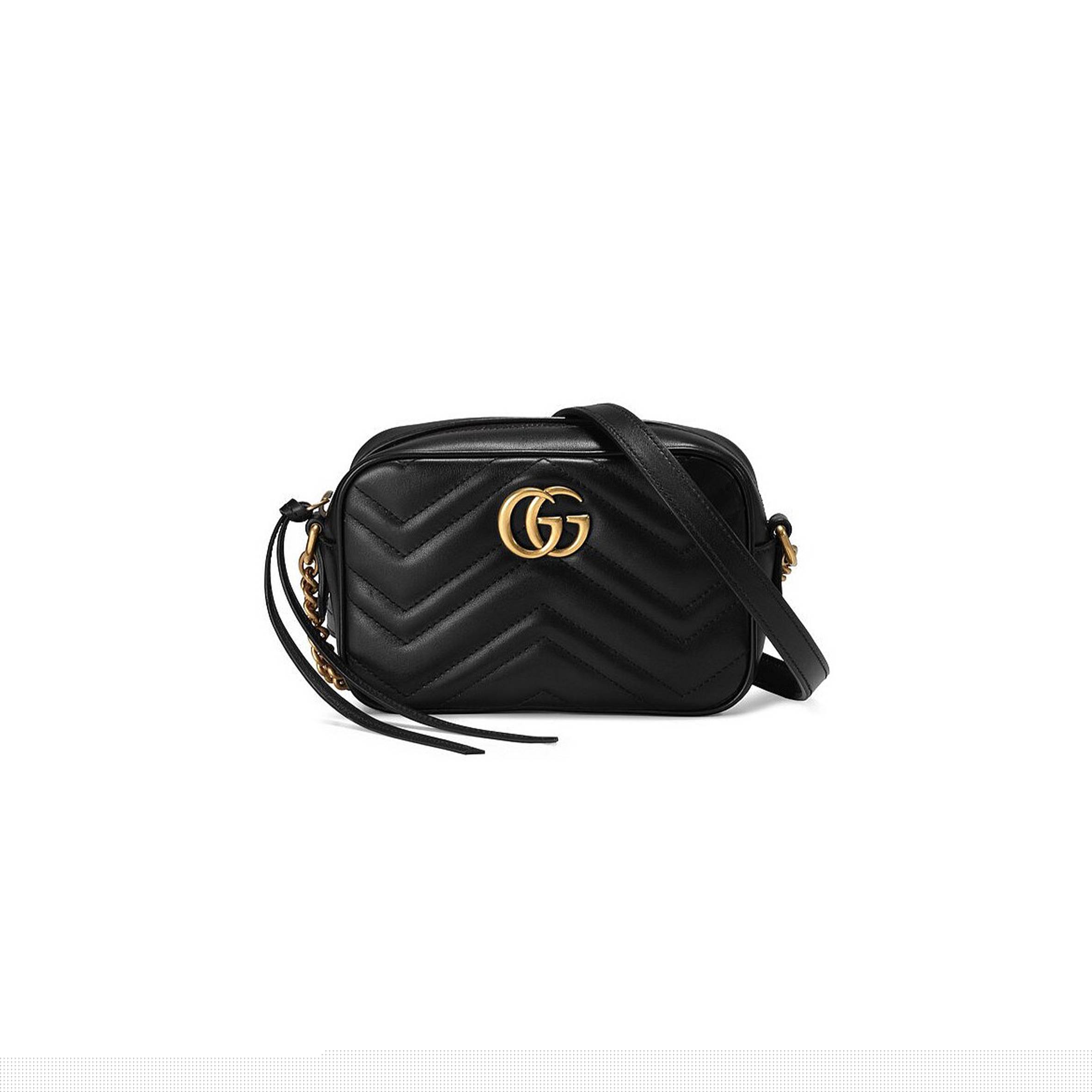G*u*i gg marmont matelassÉ mini bag 448065 (18*12*6cm)