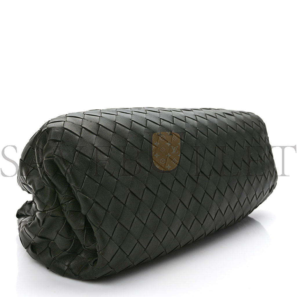 bo*te*ga Ve*ne*ta nappa maxi intrecciato the pouch oversized clutch camping  (36*20*6cm)