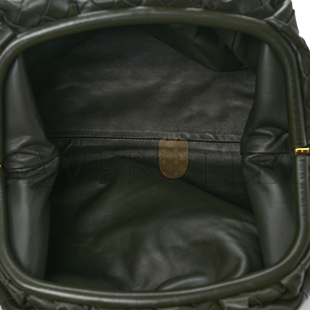 bo*te*ga Ve*ne*ta nappa maxi intrecciato the pouch oversized clutch camping  (36*20*6cm)