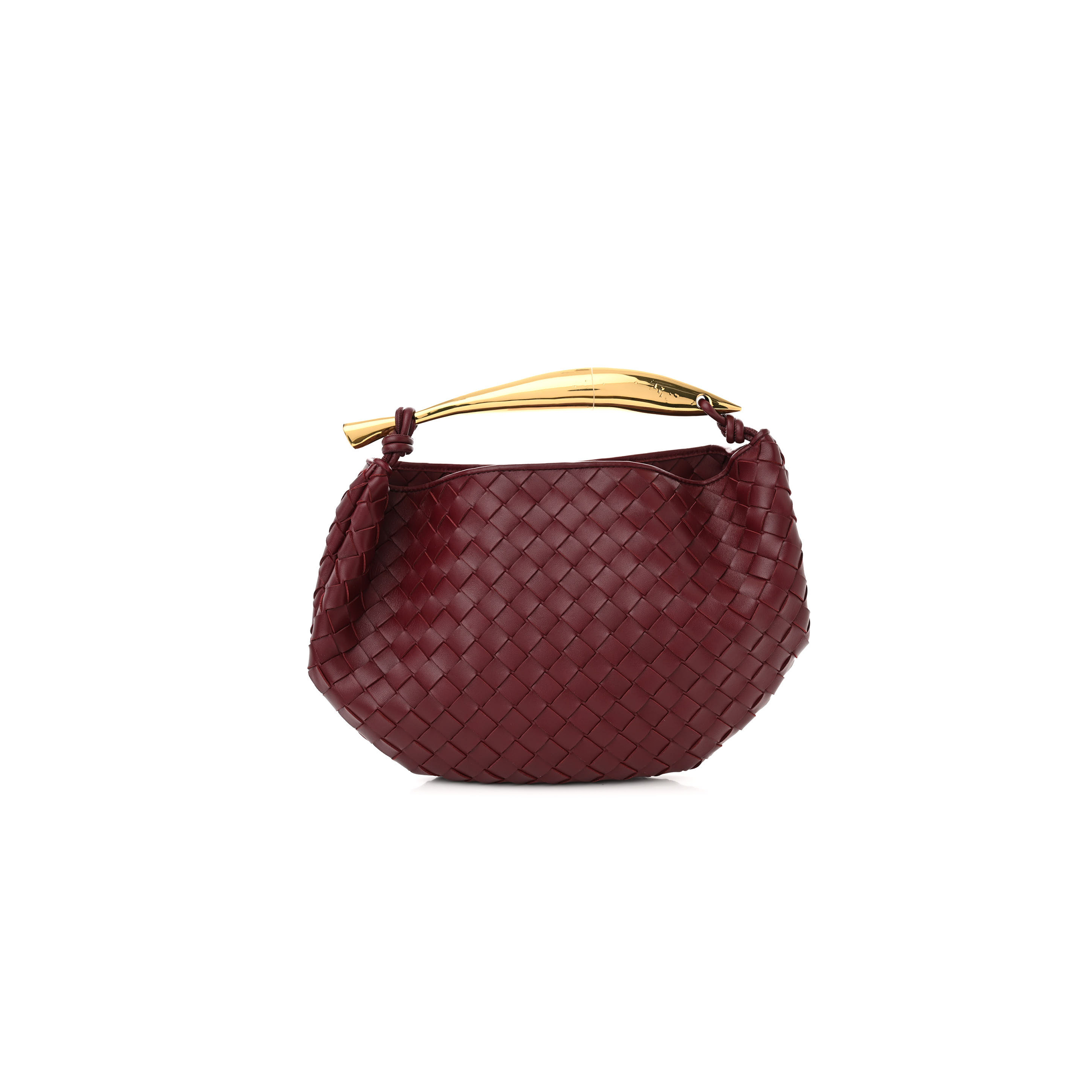 bo*te*ga Ve*ne*ta nappa intrecciato sardine bag barolo (34*23*3cm)