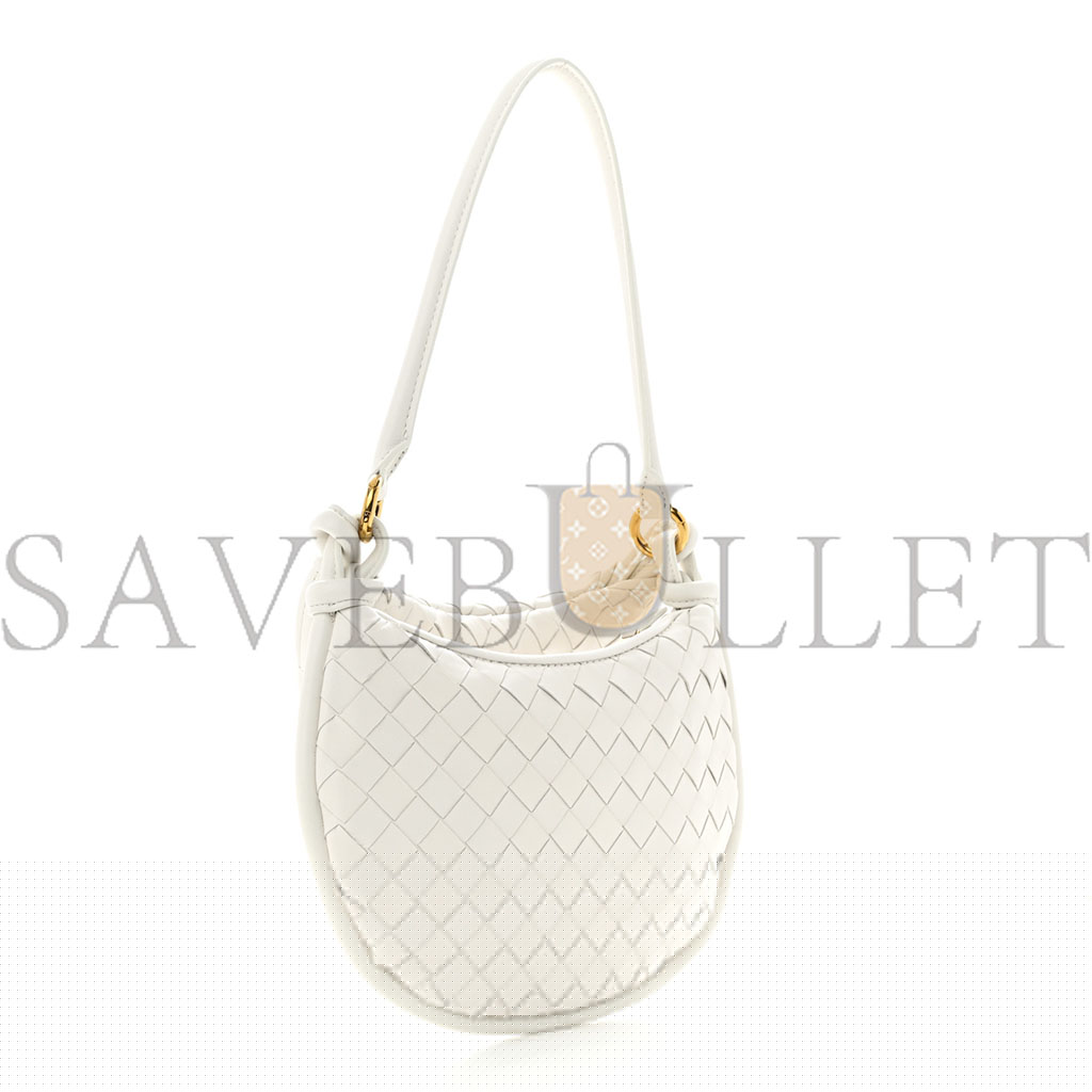 bo*te*ga Ve*ne*ta nappa intrecciato small gemelli white (27*22cm)