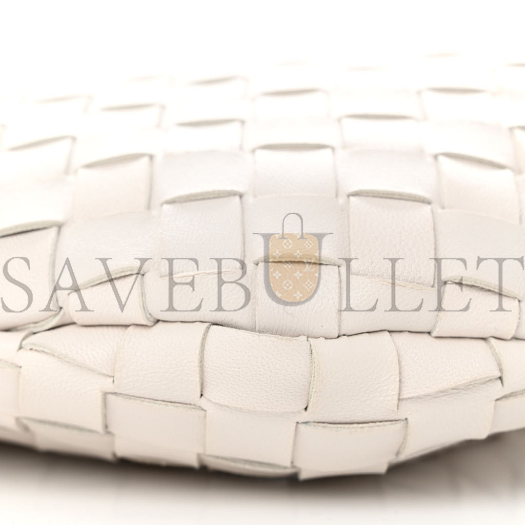 bo*te*ga Ve*ne*ta nappa intrecciato sardine bag chalk (36*23*3cm)