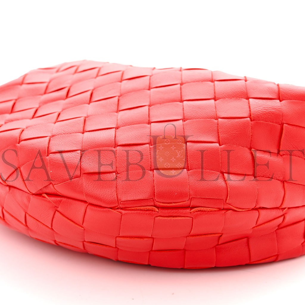 bo*te*ga Ve*ne*ta nappa intrecciato mini jodie redstone (24*13*8cm)