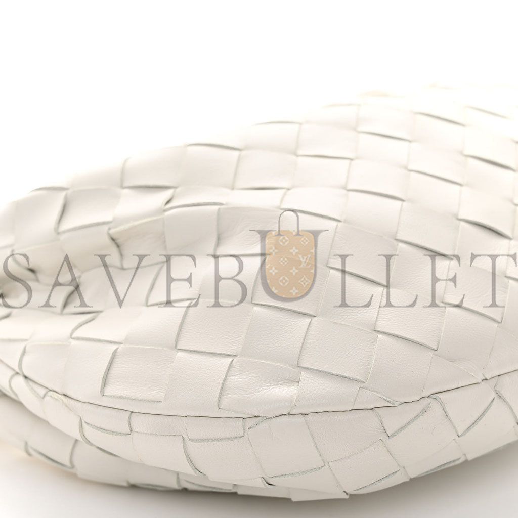 bo*te*ga Ve*ne*ta nappa intrecciato mini heart jodie white (25*13*8cm)