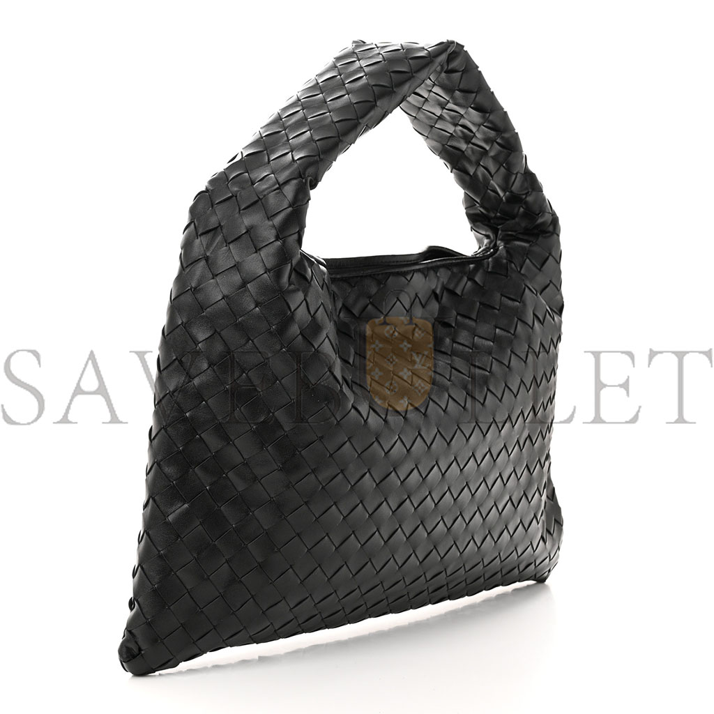 bo*te*ga Ve*ne*ta nappa intrecciato small hop black  (45*29*4cm)