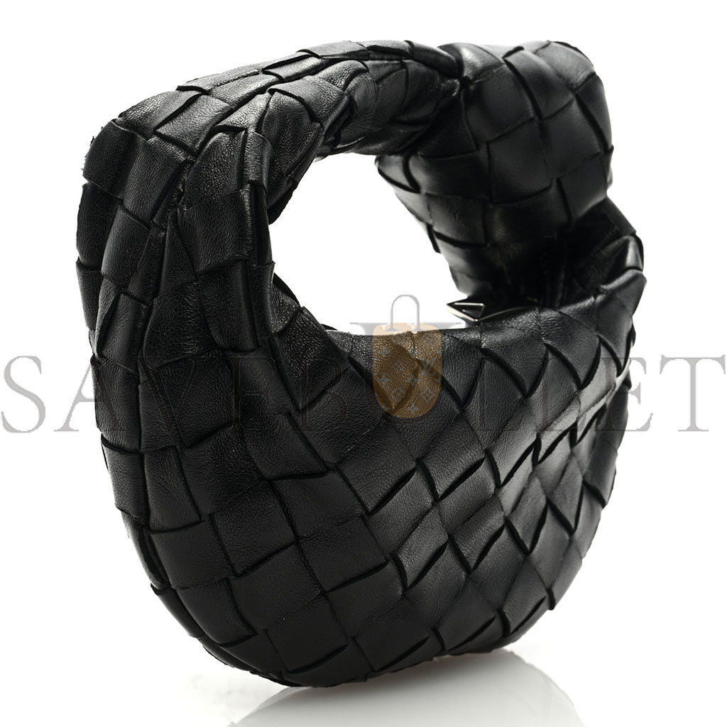 bo*te*ga Ve*ne*ta nappa intrecciato candy jodie black  (17*16*5cm)