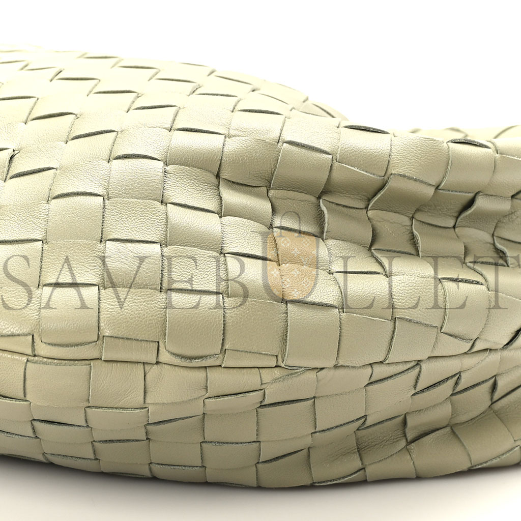 bo*te*ga Ve*ne*ta nappa intrecciato teen jodie hobo travertine  (37*21*8cm)