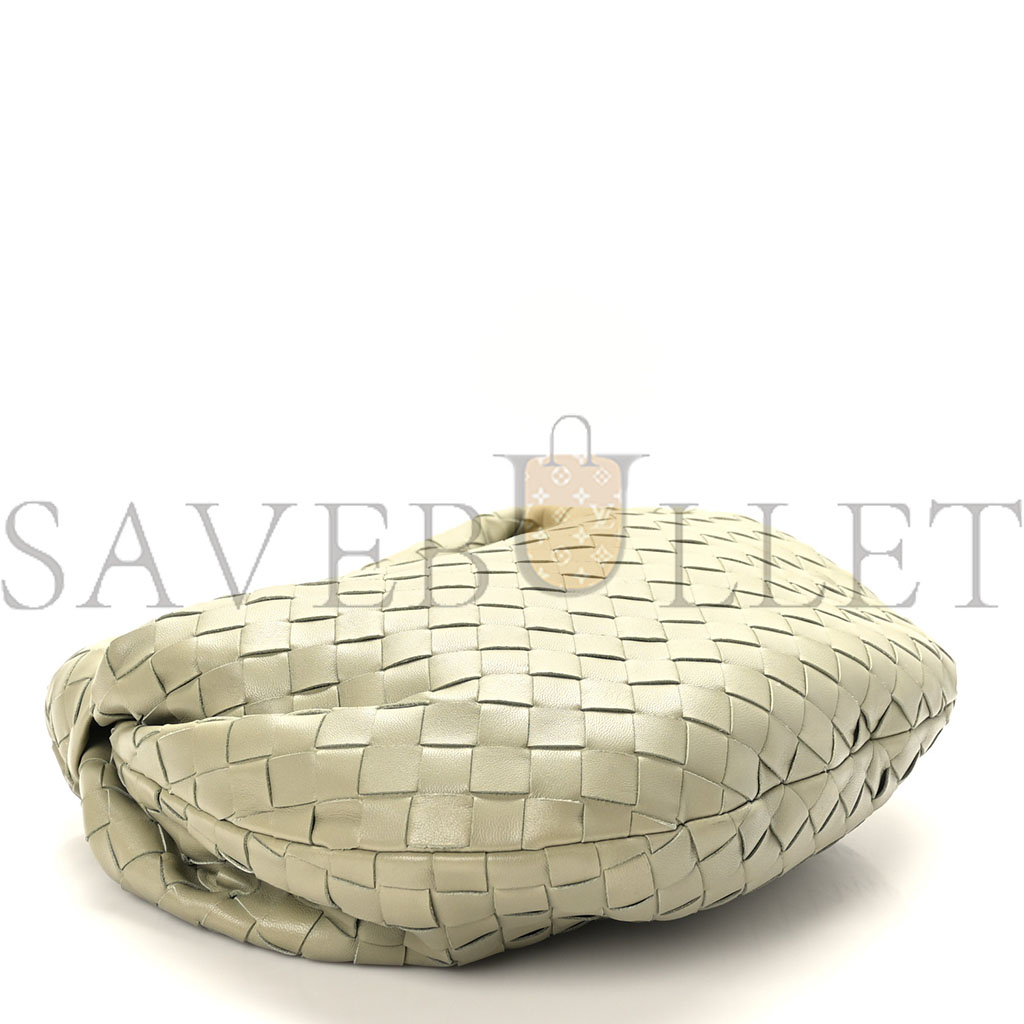 bo*te*ga Ve*ne*ta nappa intrecciato teen jodie hobo travertine  (37*21*8cm)