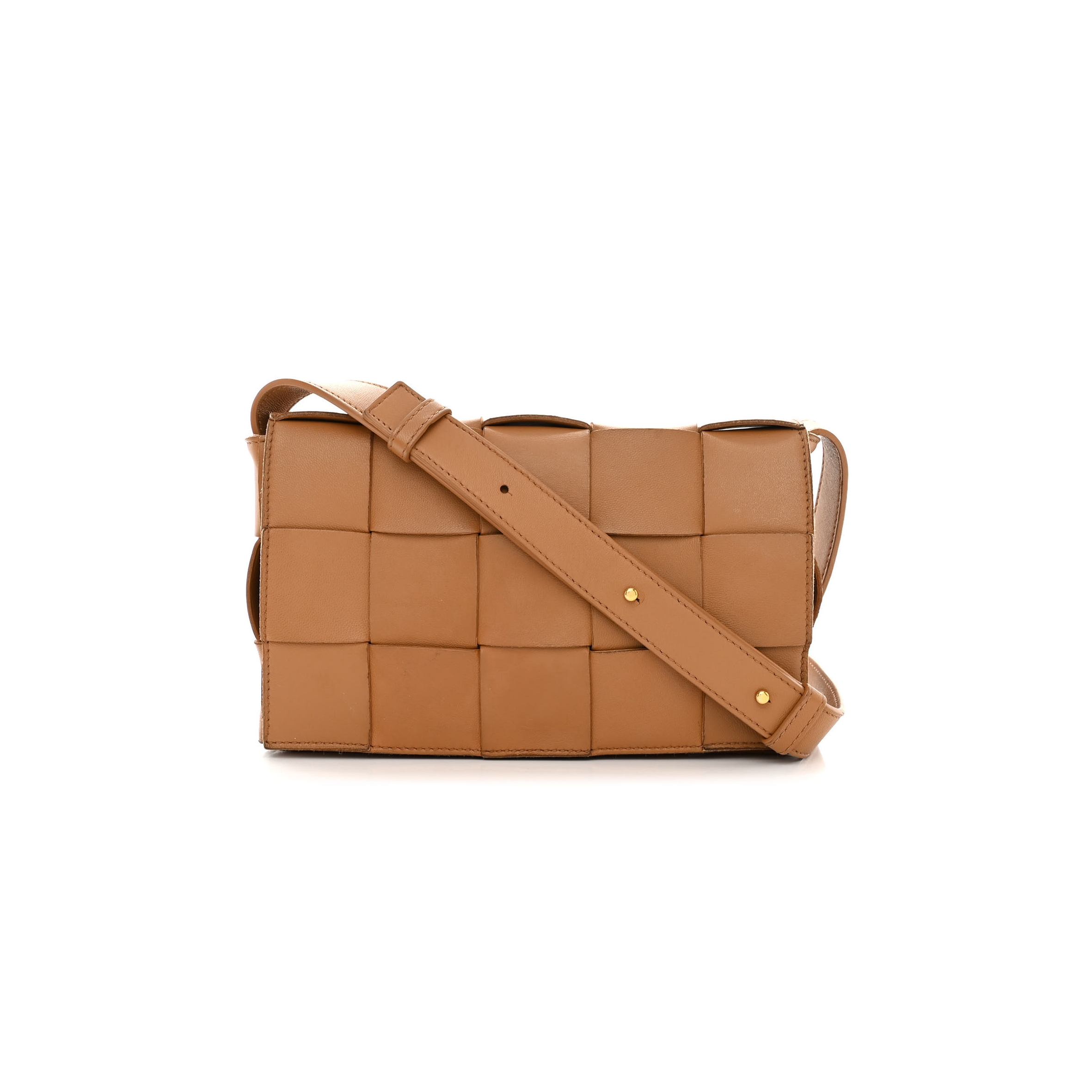 bo*te*ga Ve*ne*ta nappa maxi intreccio cassette bag almond  (23*15*5.5cm)