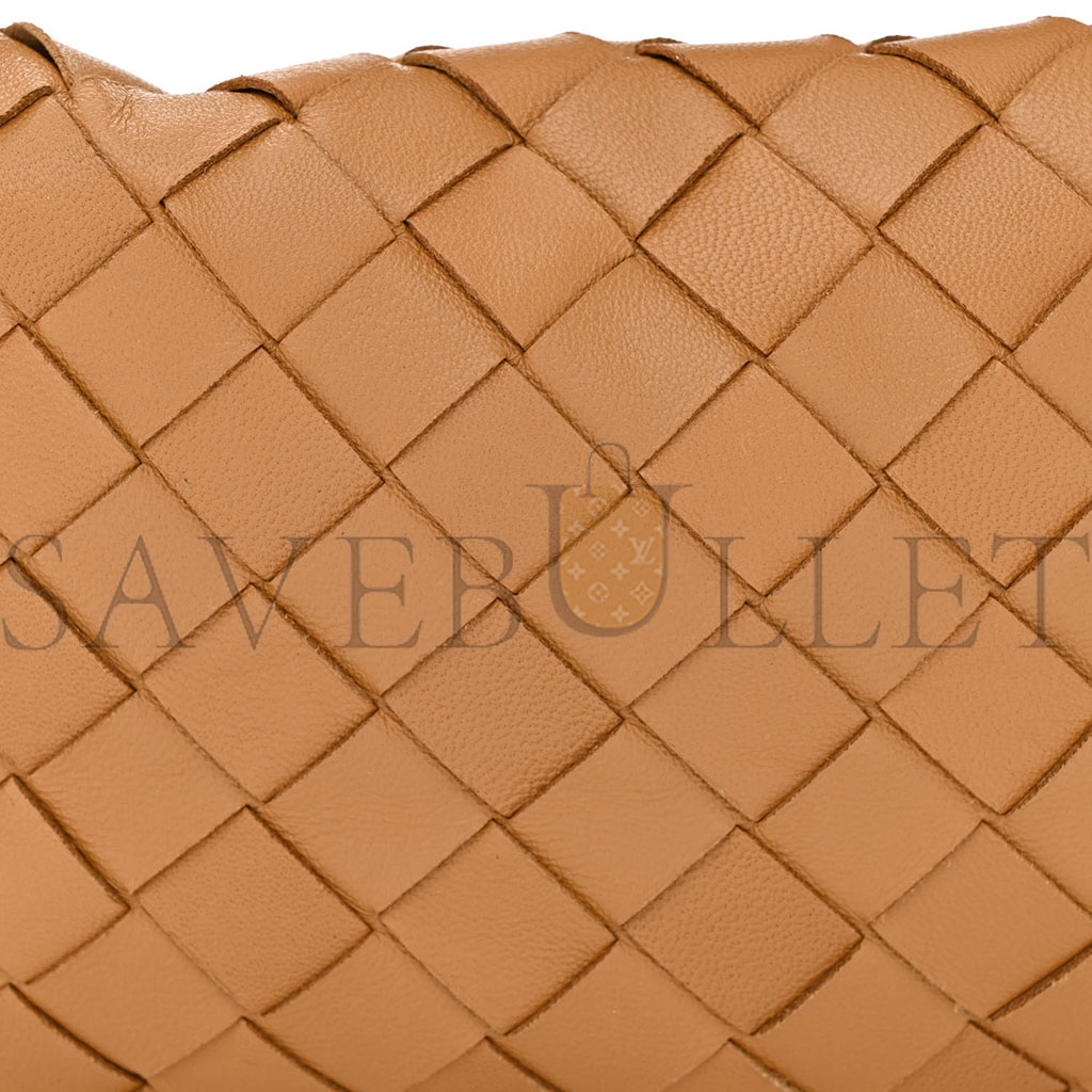 bo*te*ga Ve*ne*ta nappa intrecciato mini jodie caramel  (23*13*5cm)
