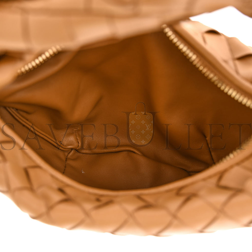 bo*te*ga Ve*ne*ta nappa intrecciato mini jodie caramel  (23*13*5cm)