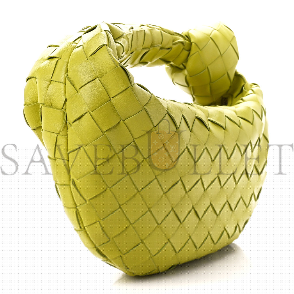 bo*te*ga Ve*ne*ta nappa intrecciato mini jodie kiwi  (27*13*6cm)