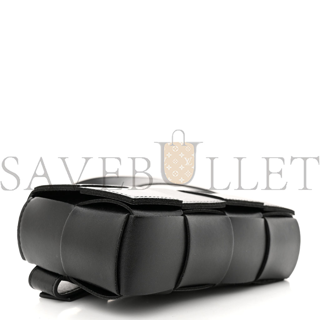 bo*te*ga Ve*ne*ta nappa maxi intreccio the belt cassette bag black  (18*10*5cm)