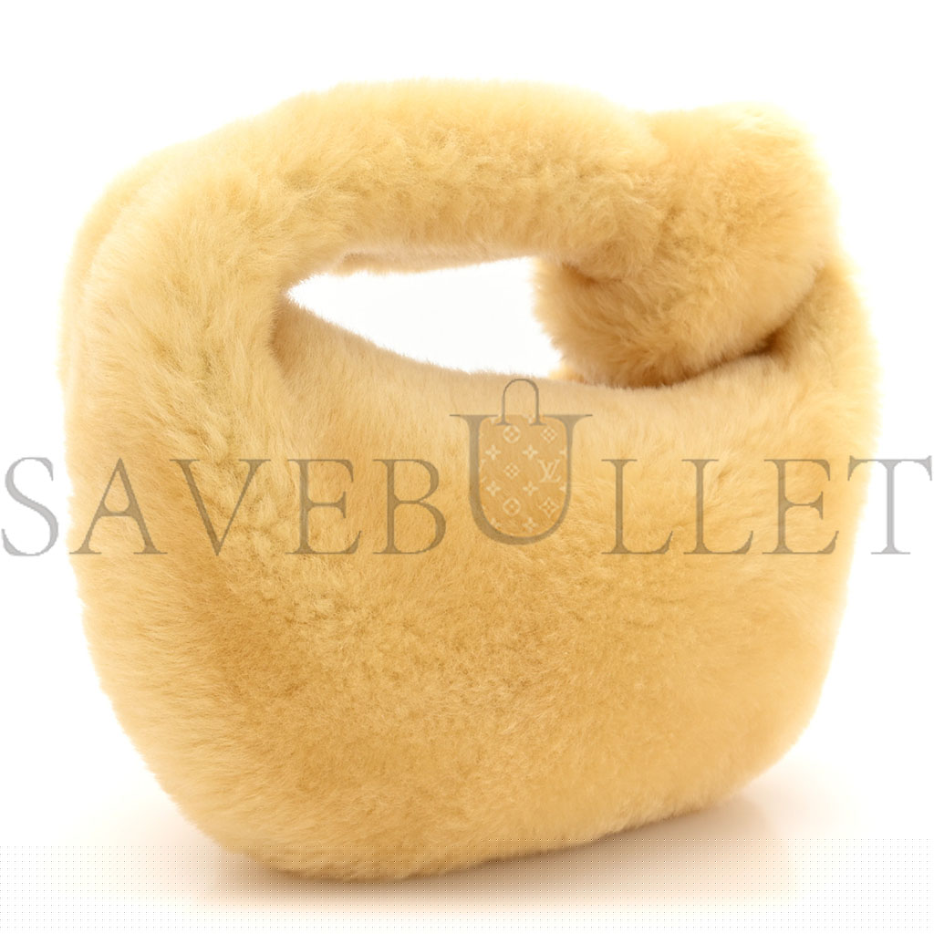 bo*te*ga Ve*ne*ta shearling lambskin mini jodie teddy  (23*16cm)