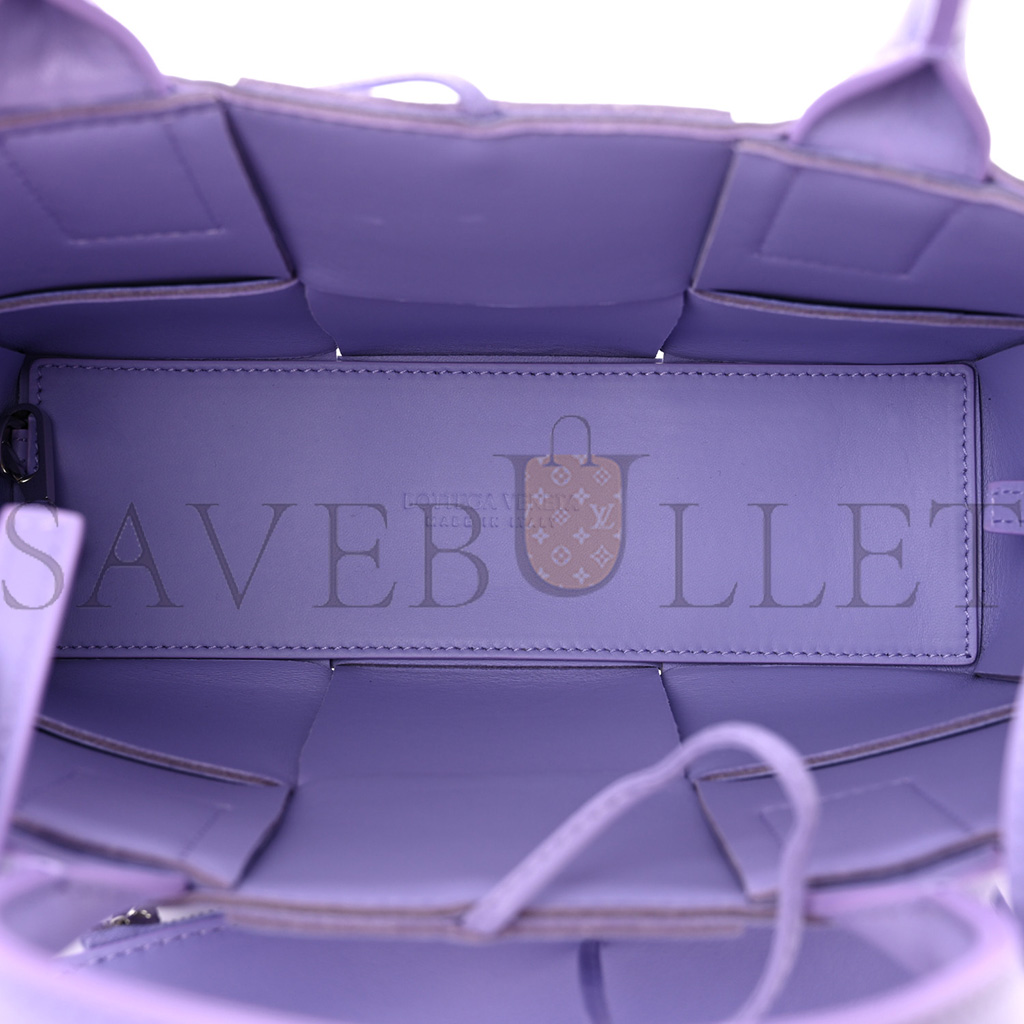 bo*te*ga Ve*ne*ta nappa intrecciato mini arco tote wisteria  (25*17*9cm)