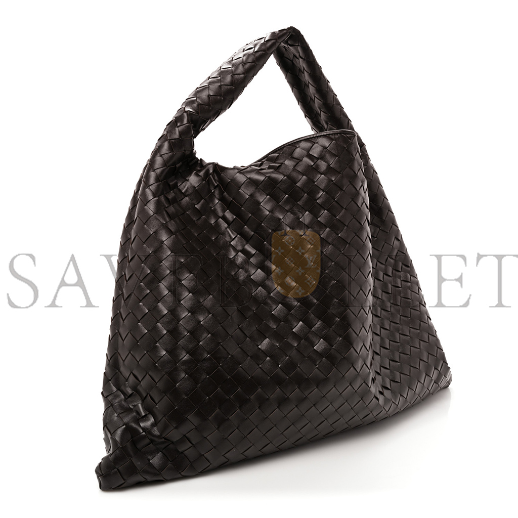 bo*te*ga Ve*ne*ta nappa intrecciato large hop ebano  (56*43cm)