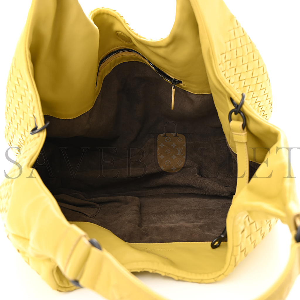 bo*te*ga Ve*ne*ta nappa intrecciato large campana buttercup  (39*24*17cm)