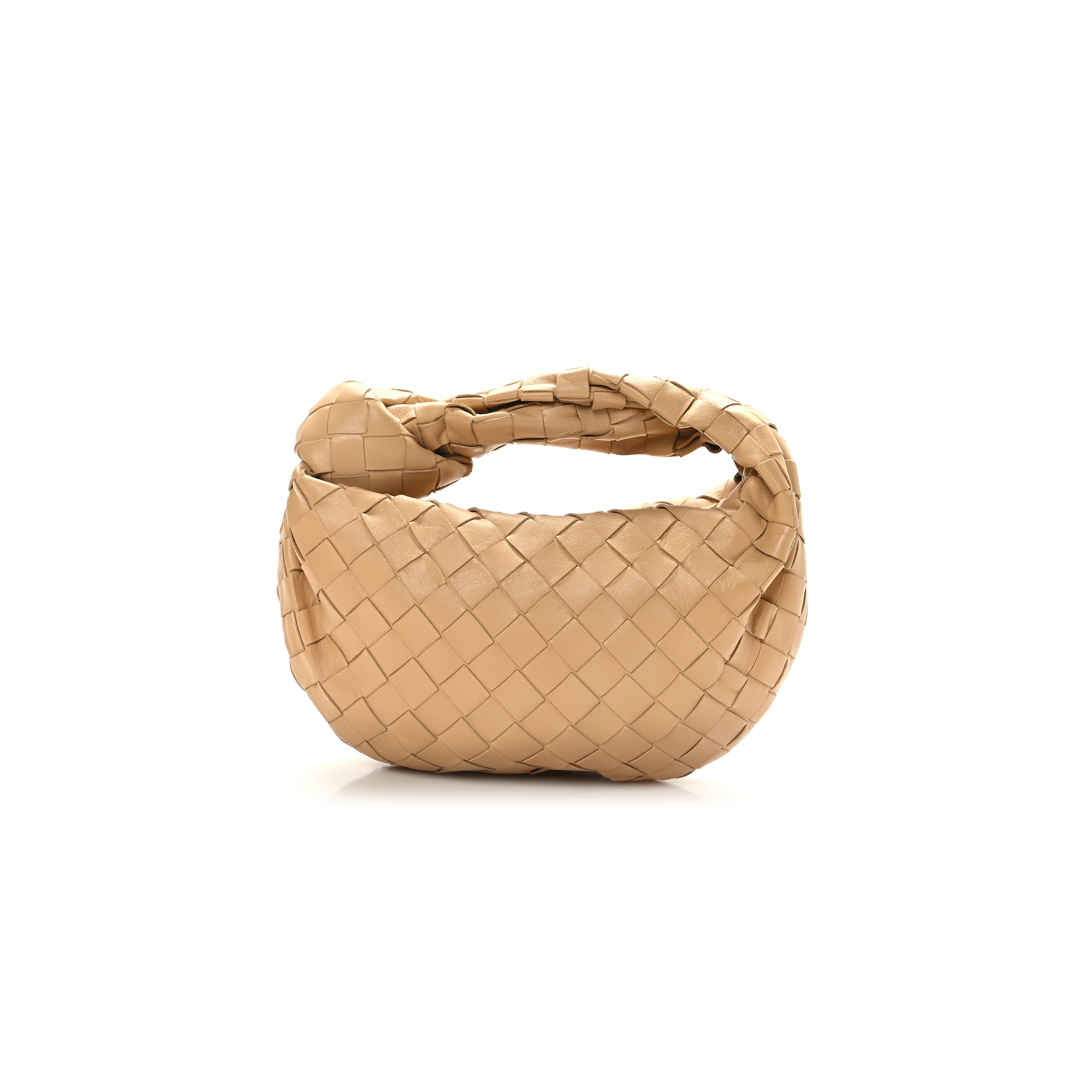 bo*te*ga Ve*ne*ta nappa intrecciato mini jodie almond  (23*13*5cm)