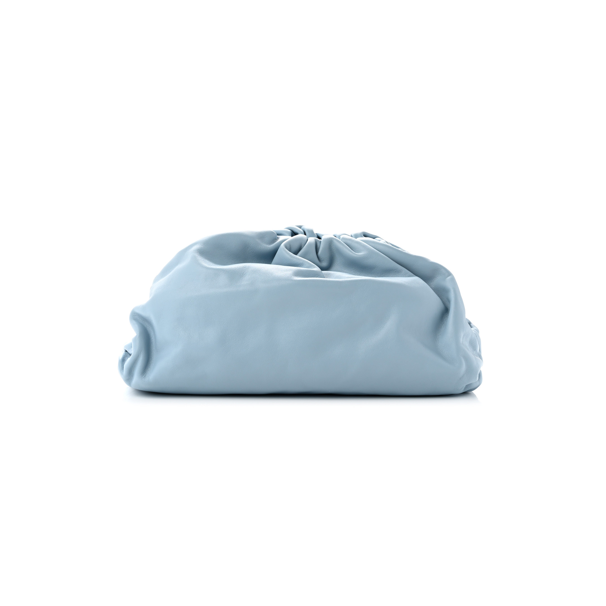 bo*te*ga Ve*ne*ta smooth butter calf the pouch oversized clutch ice (37*17*9cm)