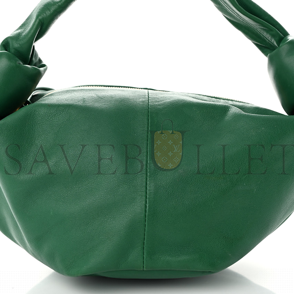 bo*te*ga Ve*ne*ta nappa mini double knot bag racing green  (28*15*14cm)