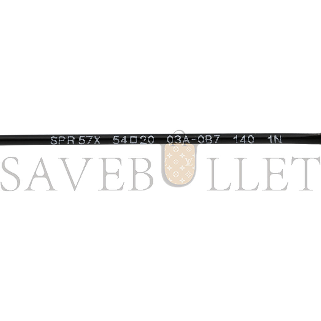 Pra*a aviator sunglasses spr 57x black yellow