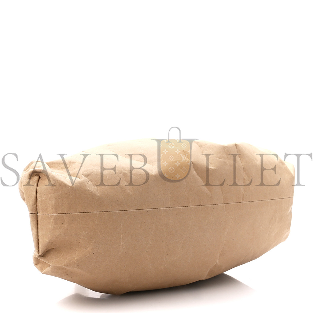 bo*te*ga Ve*ne*ta carta the pouch oversized clutch kraft  (38*20*9cm)
