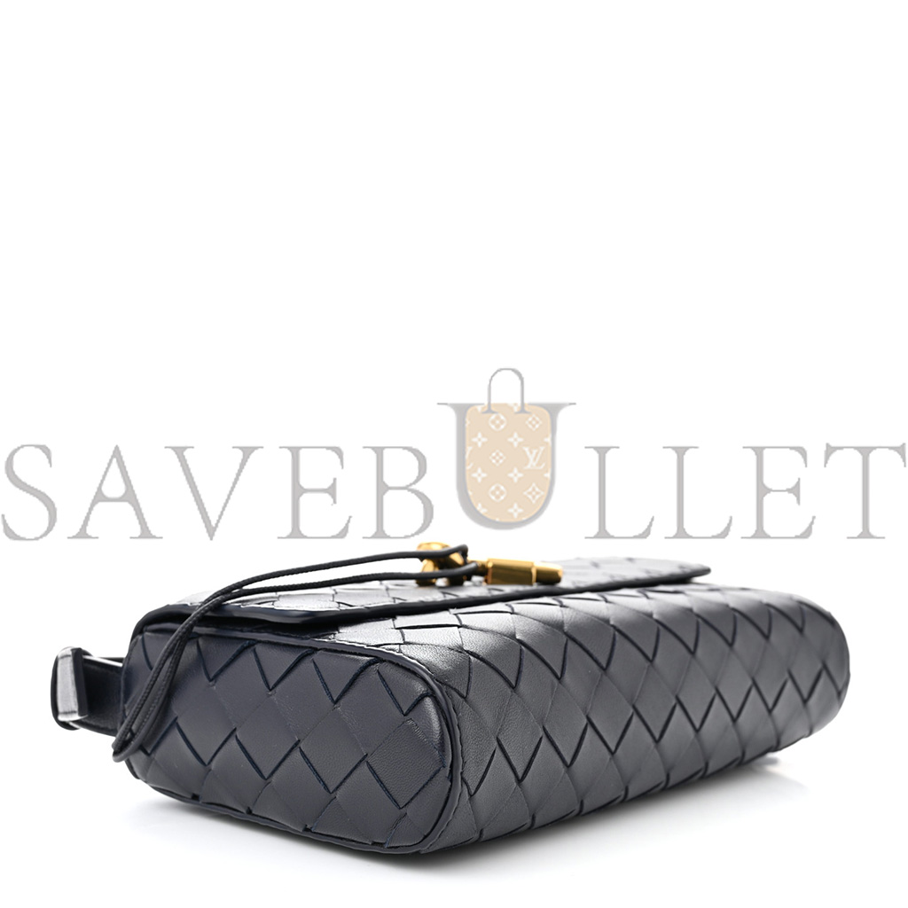 bo*te*ga Ve*ne*ta nappa intrecciato mini andiamo crossbody bag space  (22*13*5cm)