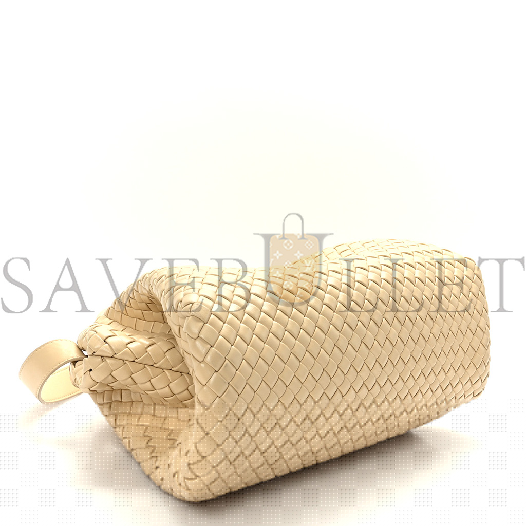 bo*te*ga Ve*ne*ta nappa intrecciato padded the handle tote porridge (37*25*9cm)