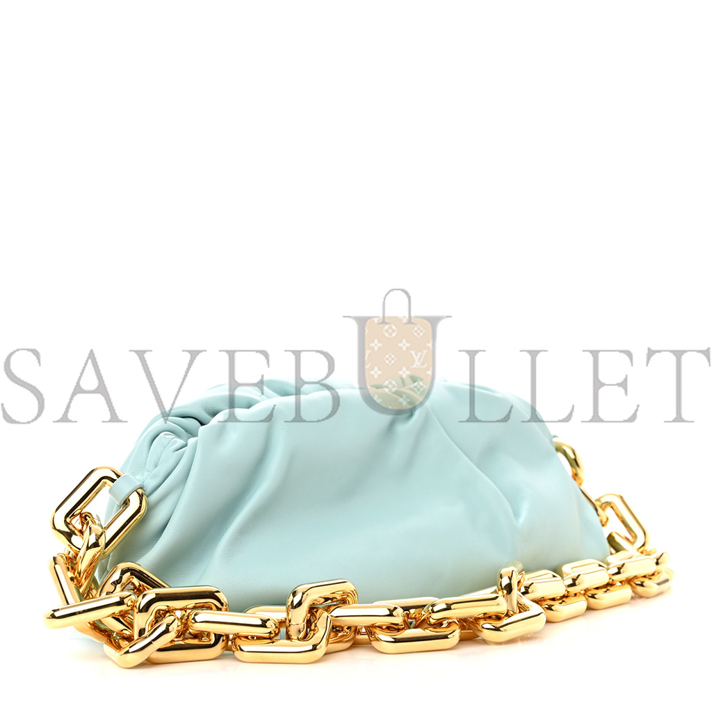 bo*te*ga Ve*ne*ta calfskin the pouch chain spearmint  (30*15*10cm)