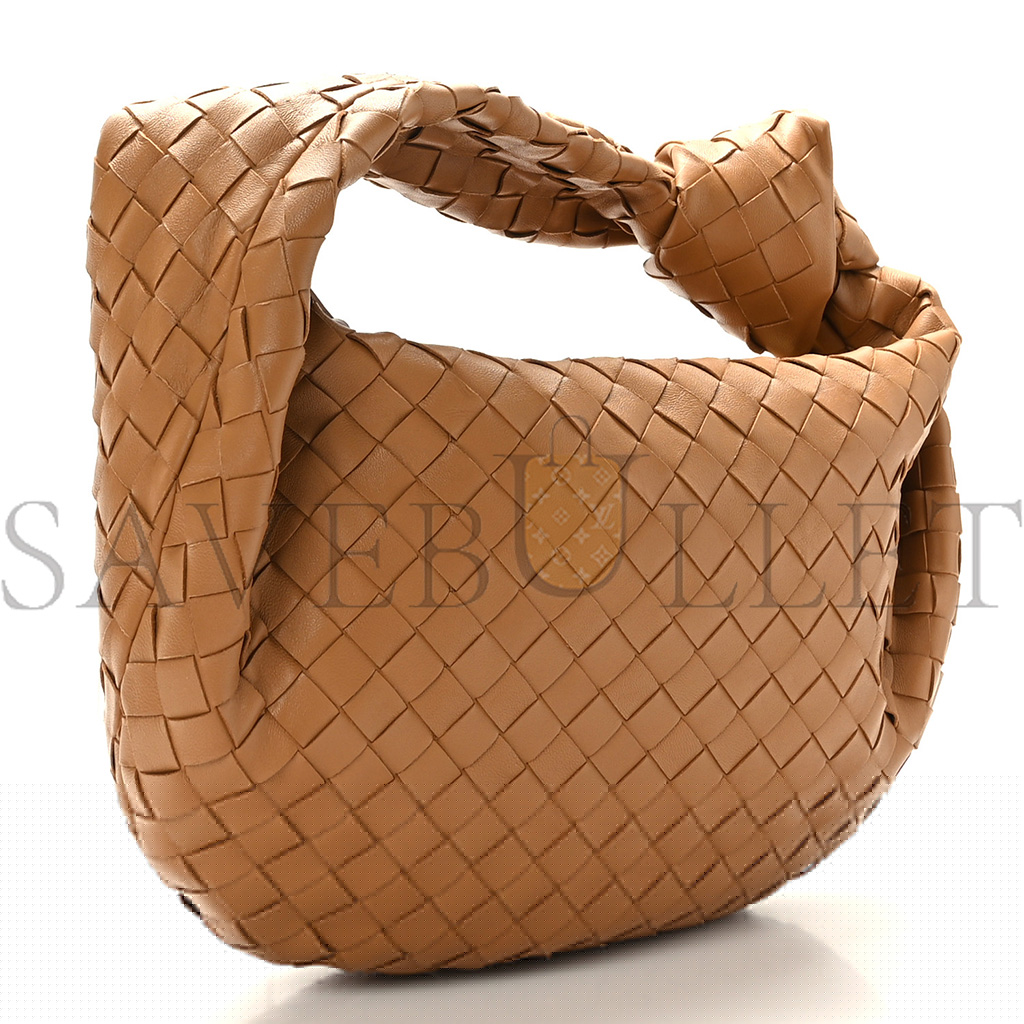 bo*te*ga Ve*ne*ta nappa intrecciato teen jodie hobo caramel  (33*20*6cm)