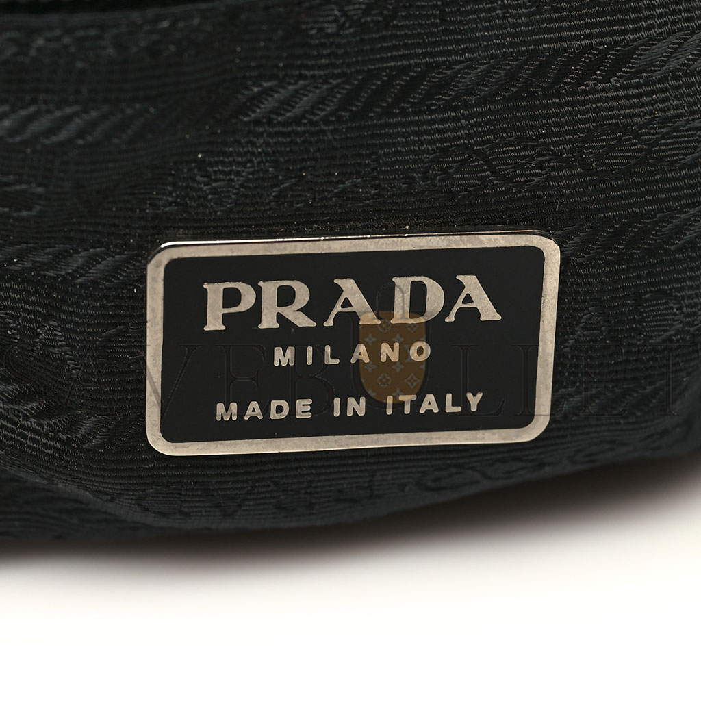 Pra*a tessuto nylon vela backpack black (31*29*11cm)