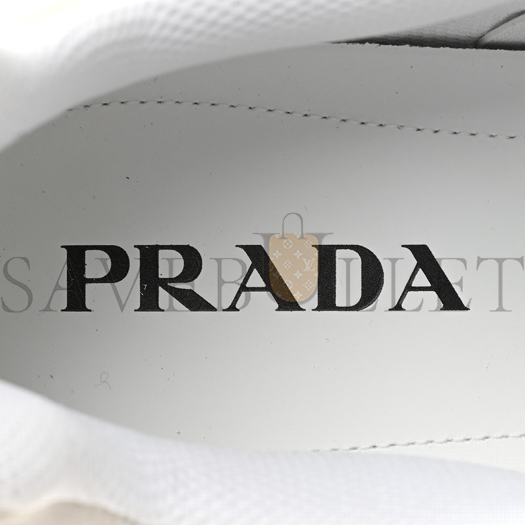Pra*a spazzolato rois bike fabric mens sneakers 10 white