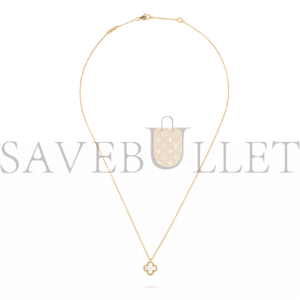 VAN CLEEF ARPELS SWEET ALHAMBRA PENDANT - YELLOW GOLD, MOTHER-OF-PEARL  VCARF69100