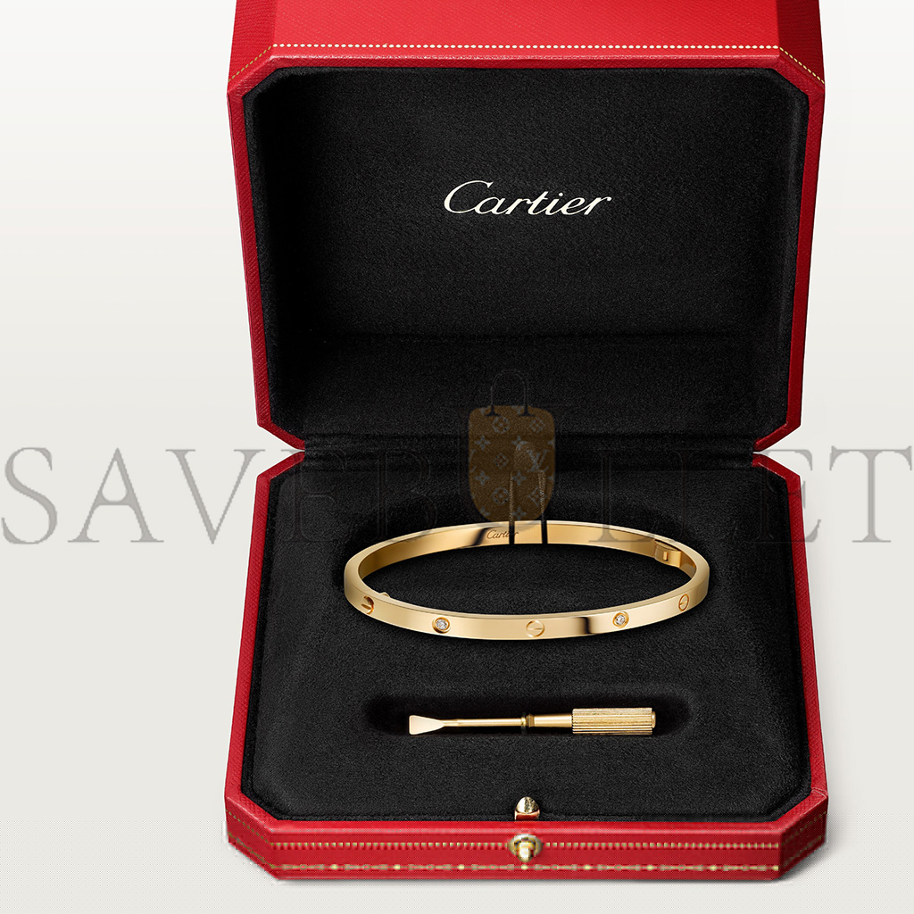 CARTIER LOVE BRACELET, SMALL MODEL, 6 DIAMONDS B6047217