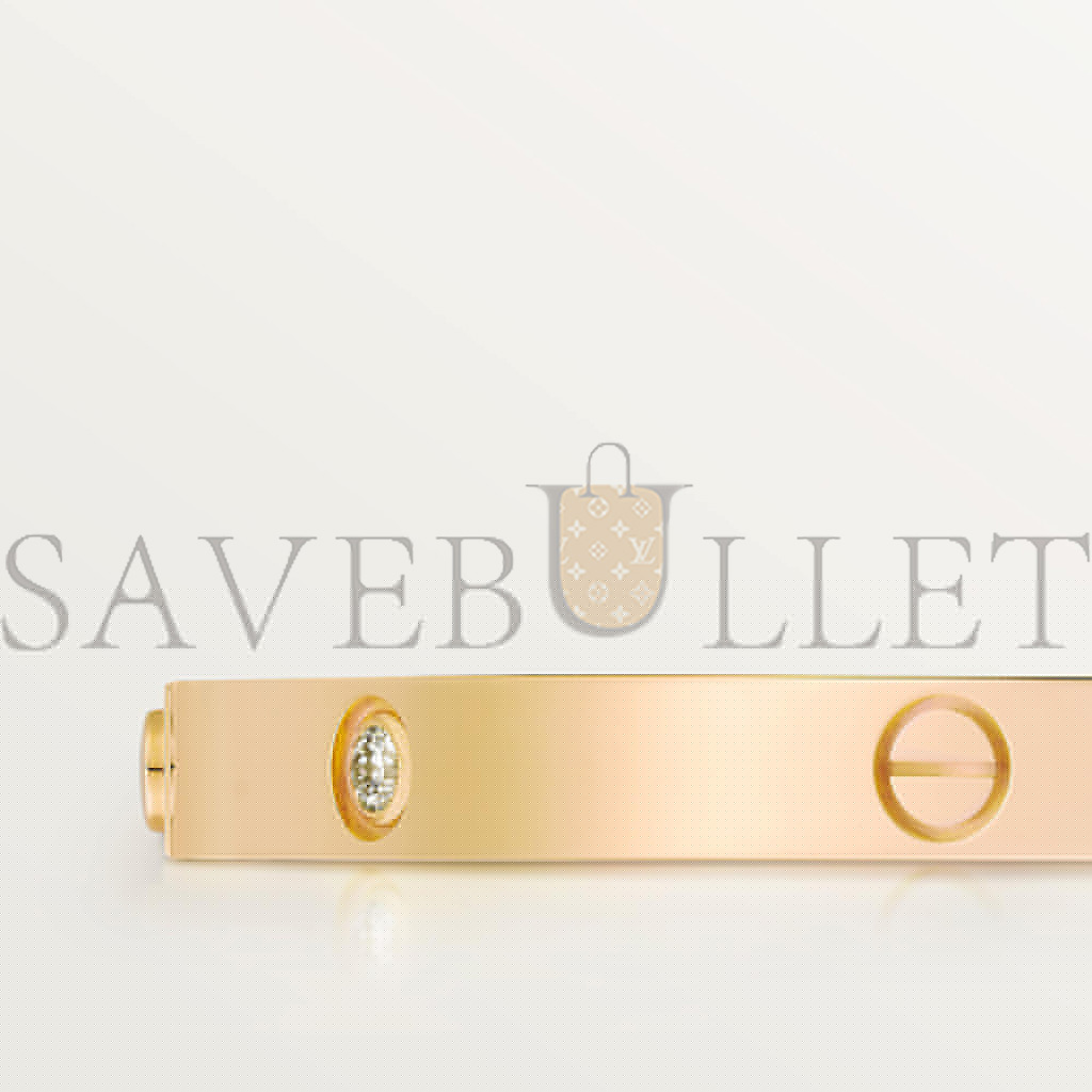 CARTIER LOVE BRACELET, SMALL MODEL, 6 DIAMONDS B6047217