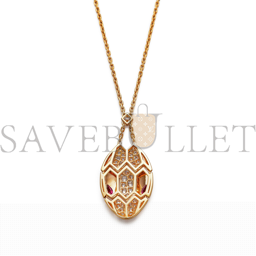 B*l*ai serpenti diamond pendent necklace