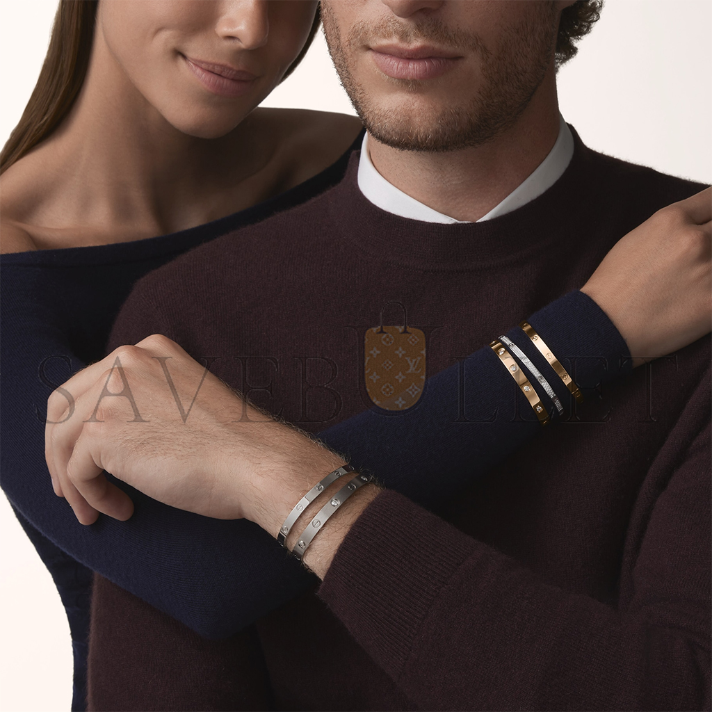 CARTIER LOVE BRACELET, 10 DIAMONDS B6070217