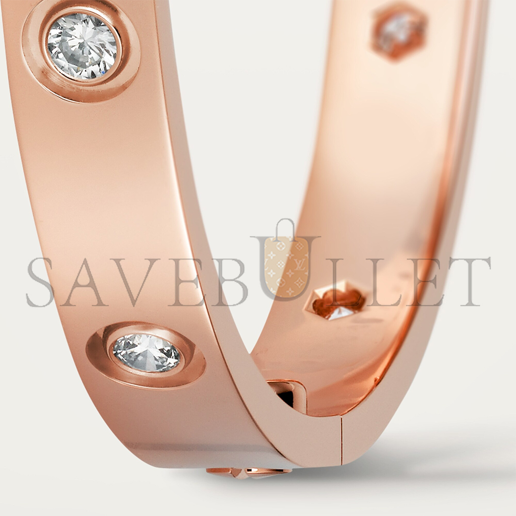 CARTIER LOVE BRACELET, 10 DIAMONDS B6070217