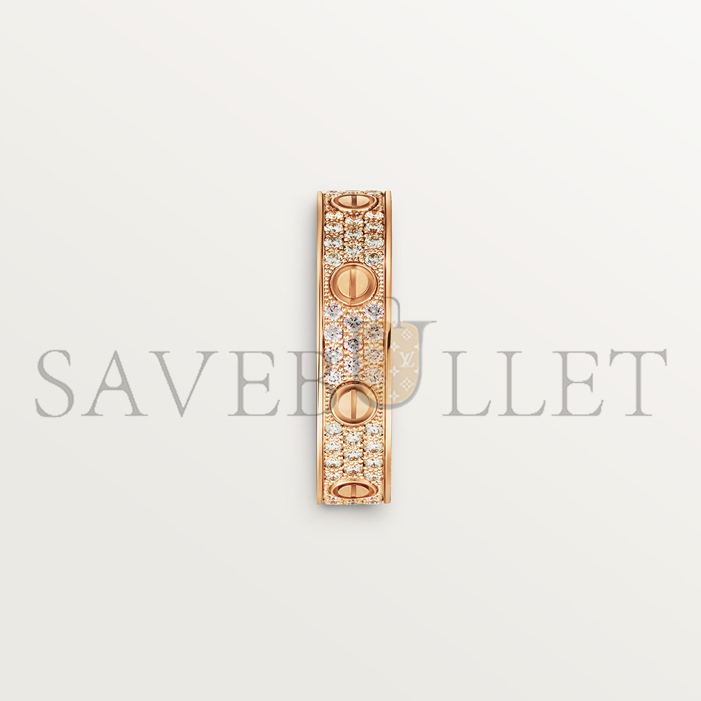 CARTIER LOVE WEDDING BAND, DIAMOND-PAVED B4085800