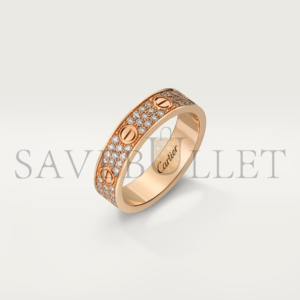 CARTIER LOVE WEDDING BAND, DIAMOND-PAVED B4085800